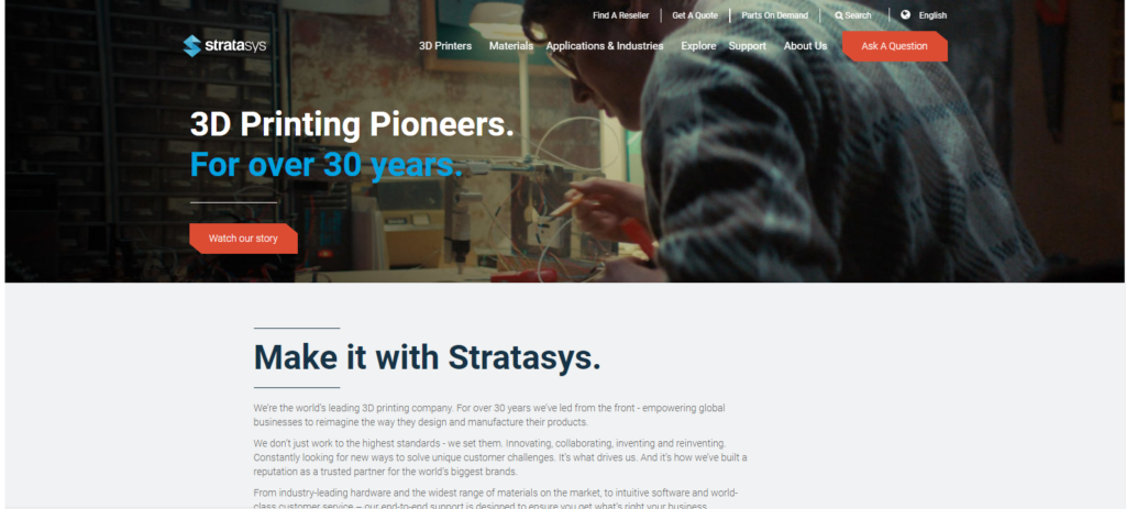 3d-printing-Indian-companies-Stratasys